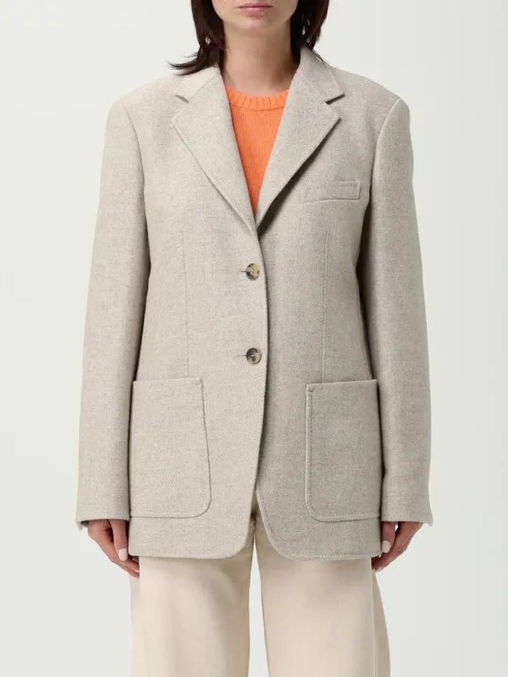 Oak + Fort Wool & Cashmere Blazer Jacket